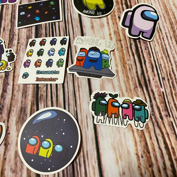 Among Us stickers (variety) - Picture 2 of 6